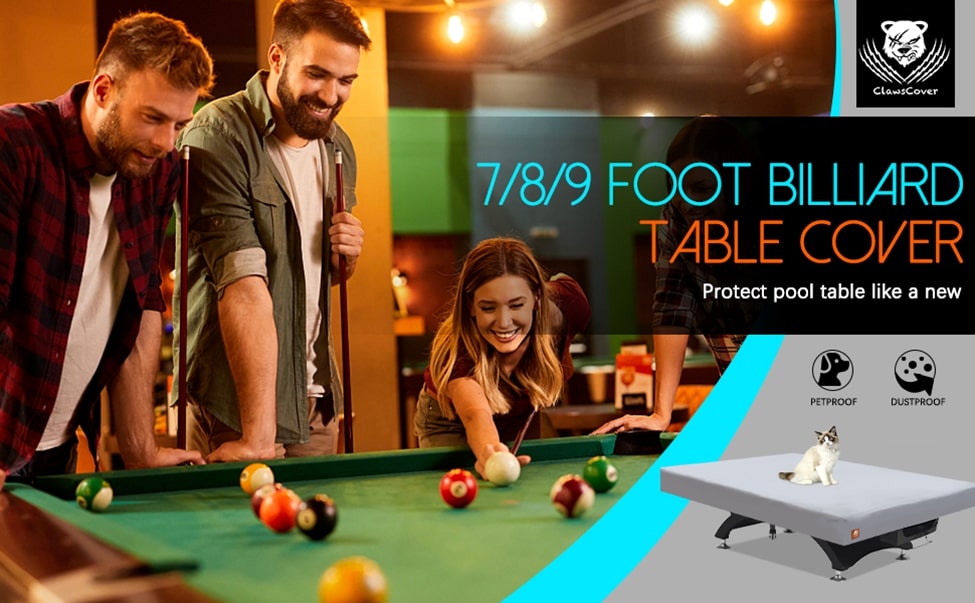 ClawsCover Billiard Pool Table Cover 