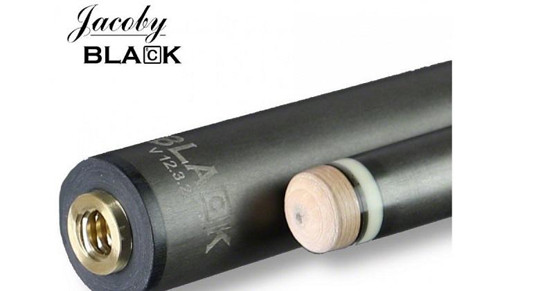 Jacoby Black 12.3mm Carbon Fiber Pool Cue Shaft