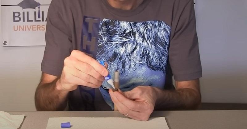 Step 4: Apply Glue And Fit the Ferrule
