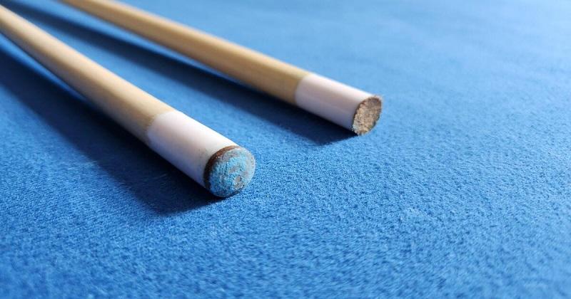 how to fix a broken pool cue shaft compress