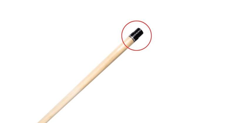 parts of a pool cue stick