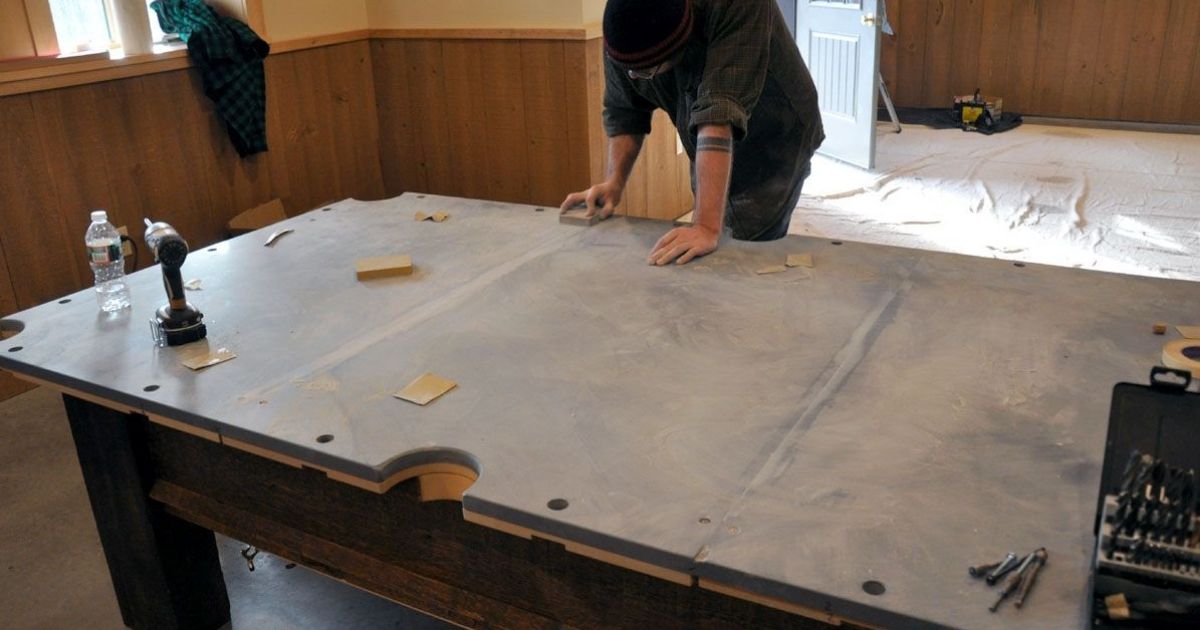 Put the slate on the frame