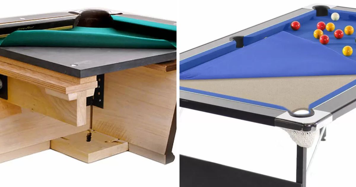 The difference between slate and non slate tables