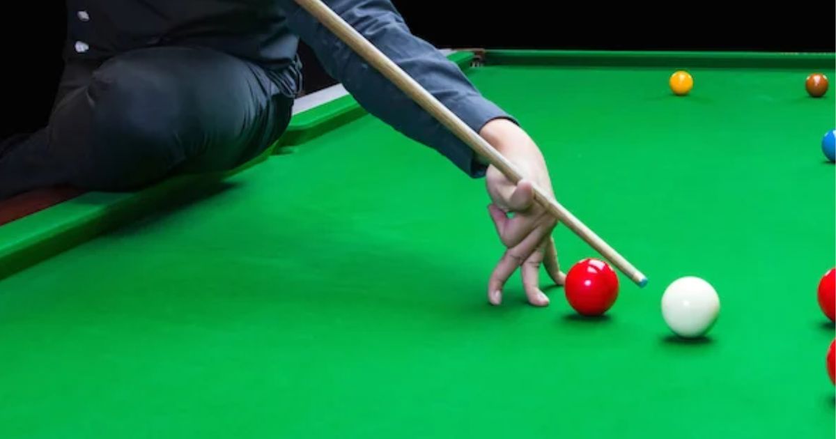 Lift your fingers off the table in elevated pool bridge