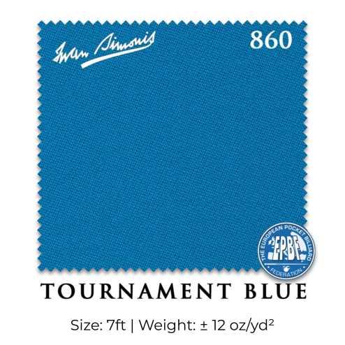 860 x 66" Tournament Blue™ *HR* 7 foot