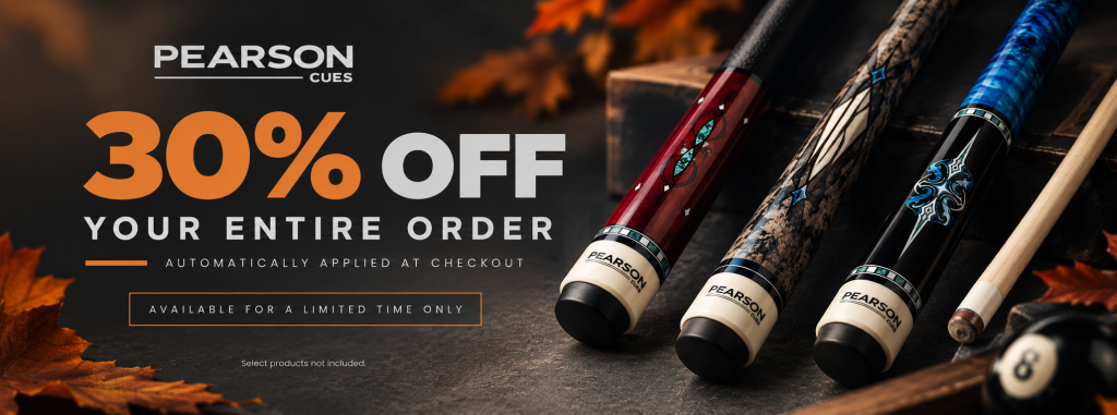 Autumn Pearson Cues 30% Off